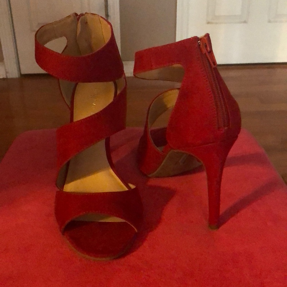 Red Heels *SIZE 12* WORN ONCE!!!